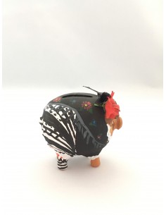 Hucha cerdita Extremeñeña cuatro patas Mini 2