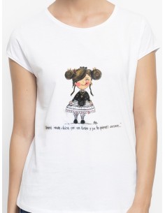 Camiseta extremeña eres más chica que un huevo...sonrisa 2