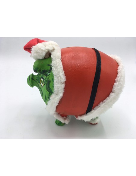 Hucha cerdito el Grinch