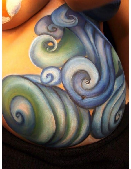 Belly Paint. Pintura Corporal para embarazadas