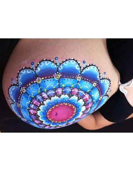 Belly Paint. Pintura Corporal para embarazadas