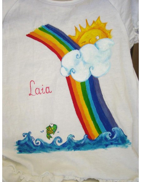 Camisetas personalizadas pintadas a mano