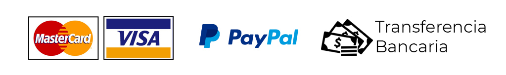 visa master card paypal contrareembolso